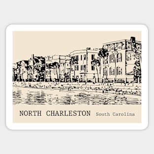 North Charleston South Carolina Sticker